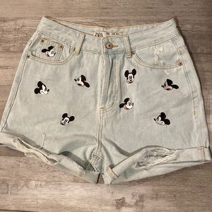 NWOT - ZARA Dupe Mickey Mouse Shorts